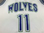 NBA 11 REID Timberwolves 2023-24 Classic Maillot blanc brodé